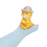 Maxbell Cute Incense Stick Burner Censer Holder for Teahouse Office Decoration Cat