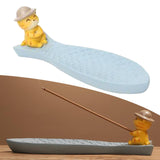 Maxbell Cute Incense Stick Burner Censer Holder for Teahouse Office Decoration Cat