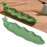 Maxbell Cute Incense Stick Burner Censer Holder for Teahouse Office Decoration Frog
