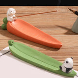 Maxbell Cute Incense Stick Burner Censer Holder for Teahouse Office Decoration Panda