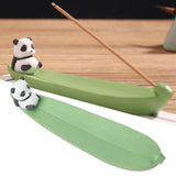 Maxbell Cute Incense Stick Burner Censer Holder for Teahouse Office Decoration Panda