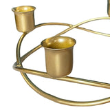 Maxbell Candle Holder Wedding Table Home Home Decor Candle Holder Party Metal Stand Gold