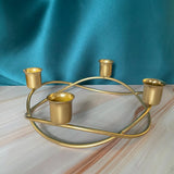 Maxbell Candle Holder Wedding Table Home Home Decor Candle Holder Party Metal Stand Gold