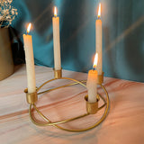 Maxbell Candle Holder Wedding Table Home Home Decor Candle Holder Party Metal Stand Gold