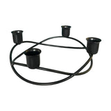 Maxbell Candle Holder Wedding Table Home Home Decor Candle Holder Party Metal Stand Black