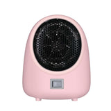 Maxbell Mini Space Heater 350-400W Electric for Living Room Desk Pink