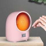 Maxbell Mini Space Heater 350-400W Electric for Living Room Desk Pink
