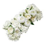Maxbell Artificial Flower Wall Panels Silk Rose Flower for Wedding T Station