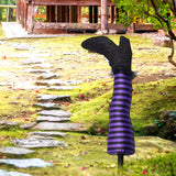 Maxbell Halloween Witch Legs Witch Leg Stakes Decor for Parties