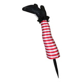 Maxbell Halloween Witch Legs Witch Leg Stakes Decor for Parties