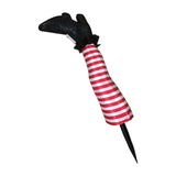 Maxbell Halloween Witch Legs Witch Leg Stakes Decor for Parties