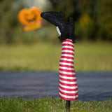 Maxbell Halloween Witch Legs Witch Leg Stakes Decor for Parties