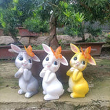 Maxbell Garden Statue with Butterfly Light Waterproof for Backyard Decorations yellow