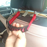 Maxbell Headrest Grab Handle Armrest Passenger Accessories Elderly  Red