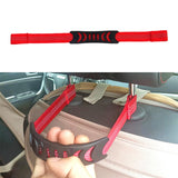 Maxbell Headrest Grab Handle Armrest Passenger Accessories Elderly  Red