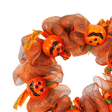 Maxbell 14" Halloween Wreath Door Hanging for Photo Props Window Haunted House