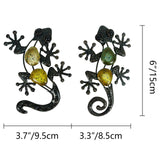 Maxbell Creative Gecko Wall Decor Carved Art Handicraft for Wall Bedroom Living