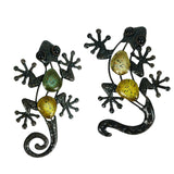 Maxbell Creative Gecko Wall Decor Carved Art Handicraft for Wall Bedroom Living