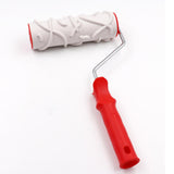 Maxbell Rubber Roller Decorative Wall Painting Patterned Paint Roller for Home Decor StyleC