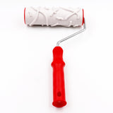 Maxbell Rubber Roller Decorative Wall Painting Patterned Paint Roller for Home Decor StyleC