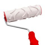 Maxbell Rubber Roller Decorative Wall Painting Patterned Paint Roller for Home Decor StyleC