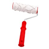 Maxbell Rubber Roller Decorative Wall Painting Patterned Paint Roller for Home Decor StyleC