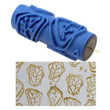 Maxbell 5 inch Patterned Decorative Paint Roller, DIY Tools Washable Easily Install