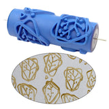 Maxbell 5 inch Patterned Decorative Paint Roller, DIY Tools Washable Easily Install