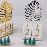 Maxbell Perpetual Calendar Date Display Exquisite for Decoration Table Top Turtle Shape Silver