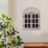 Maxbell Window View Chalkboard Message Board Hanging for Restaurant Menu Bedroom Pink