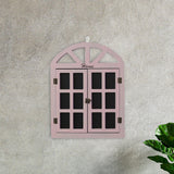 Maxbell Window View Chalkboard Message Board Hanging for Restaurant Menu Bedroom Pink