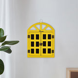 Maxbell Window View Chalkboard Message Board Hanging for Restaurant Menu Bedroom Yellow