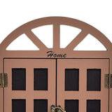 Maxbell Window View Chalkboard Message Board Hanging for Restaurant Menu Bedroom Brown