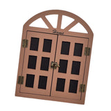 Maxbell Window View Chalkboard Message Board Hanging for Restaurant Menu Bedroom Brown
