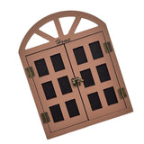 Maxbell Window View Chalkboard Message Board Hanging for Restaurant Menu Bedroom Brown