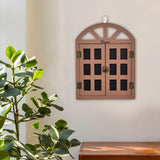 Maxbell Window View Chalkboard Message Board Hanging for Restaurant Menu Bedroom Brown