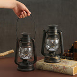 Maxbell Retro Style Oil Lantern Lamp Table Lamp Oil Lamps for Emergency Party Copper