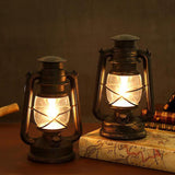 Maxbell Retro Style Oil Lantern Lamp Table Lamp Oil Lamps for Emergency Party Copper