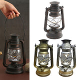 Maxbell Retro Style Oil Lantern Lamp Table Lamp Oil Lamps for Emergency Party Copper