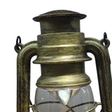 Maxbell Retro Style Oil Lantern Lamp Table Lamp Oil Lamps for Emergency Party Gold