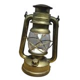 Maxbell Retro Style Oil Lantern Lamp Table Lamp Oil Lamps for Emergency Party Gold