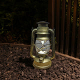 Maxbell Retro Style Oil Lantern Lamp Table Lamp Oil Lamps for Emergency Party Gold