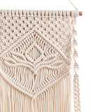 Maxbell Macrame Wall Hanging Shelf Floating Shelf Boho for Bedroom Living Room