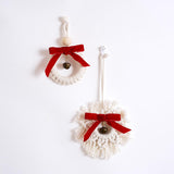 Maxbell Macrame Bell Handwoven Wall Hanging Wind Chime for Home Living Room Decor