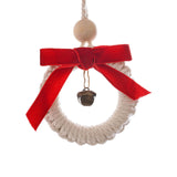 Maxbell Macrame Bell Handwoven Wall Hanging Wind Chime for Home Living Room Decor