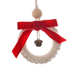 Maxbell Macrame Bell Handwoven Wall Hanging Wind Chime for Home Living Room Decor