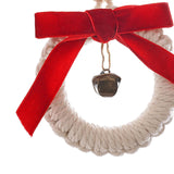 Maxbell Macrame Bell Handwoven Wall Hanging Wind Chime for Home Living Room Decor