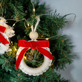 Maxbell Macrame Bell Handwoven Wall Hanging Wind Chime for Home Living Room Decor