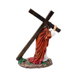 Maxbell Religious Jesus Statue Figurine Holy Crosses for Living Room Decor Ornament