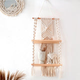 Maxbell Wall Hanging Shelf Storage Hanger Creative Organizer for Living Room